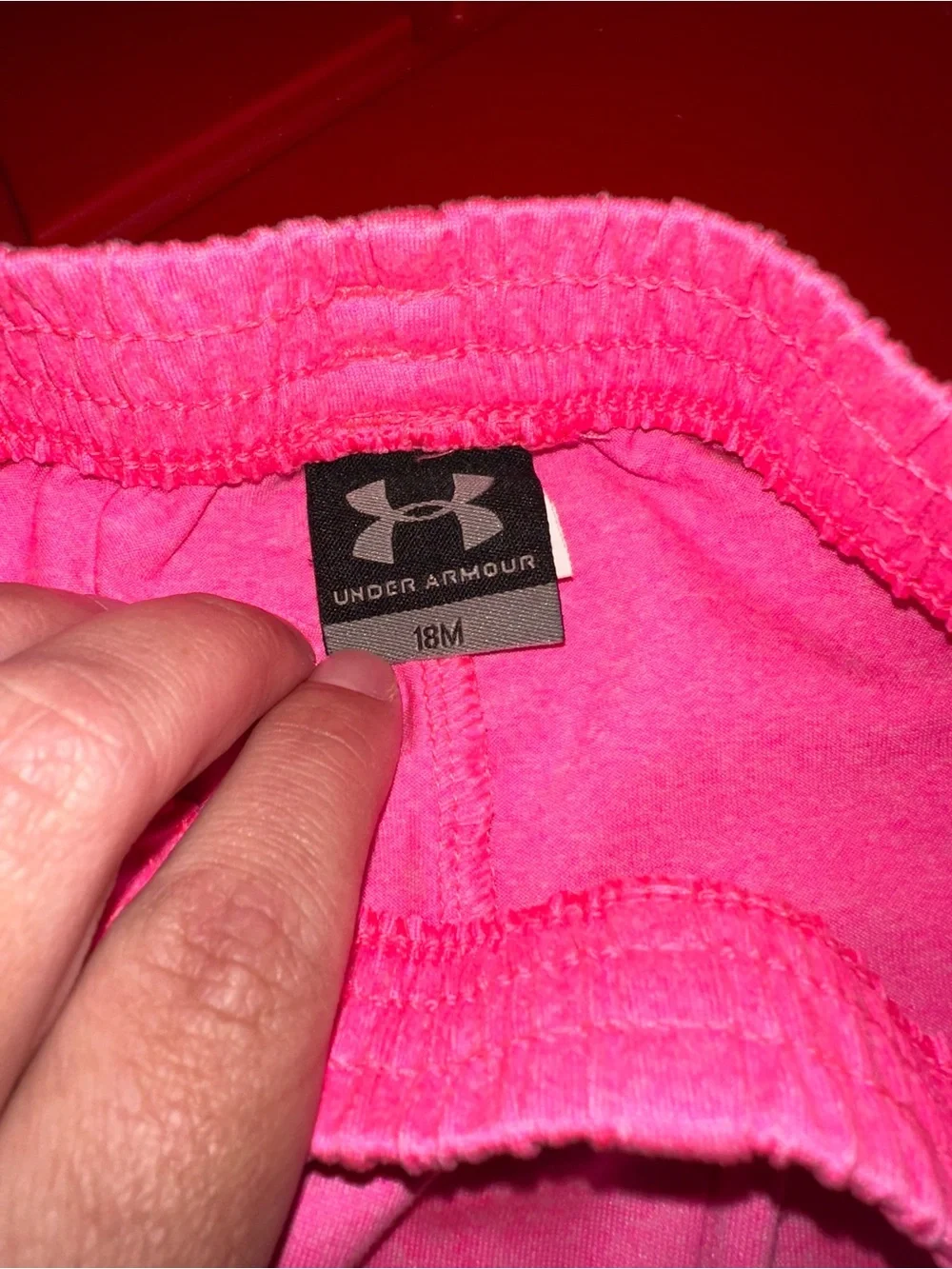 7 pair of nike/underarmour/ Addias girl infant Shorts